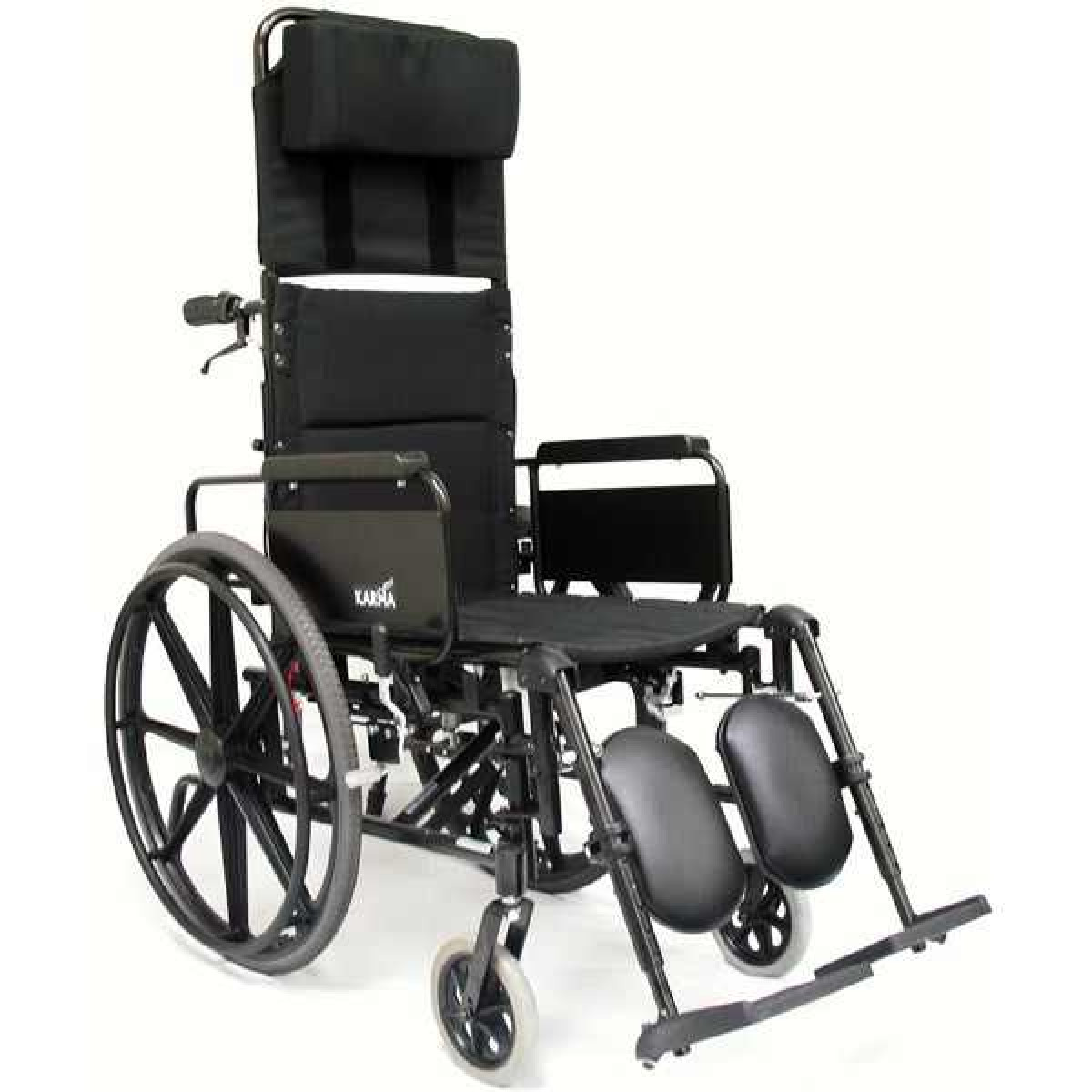 кресло коляска с жестким сидением и спинкой